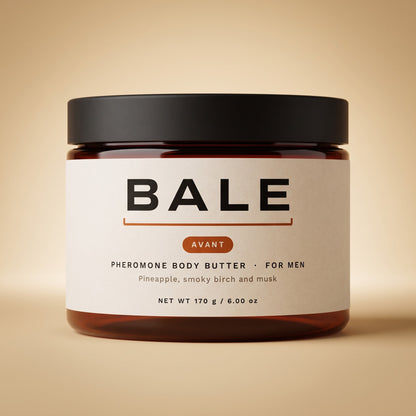 Avant pheromone body butter for men, 6 oz jar