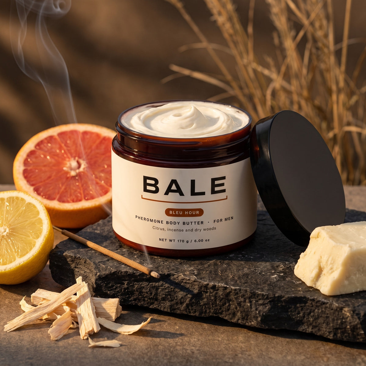 Bleu Hour with its ingredients