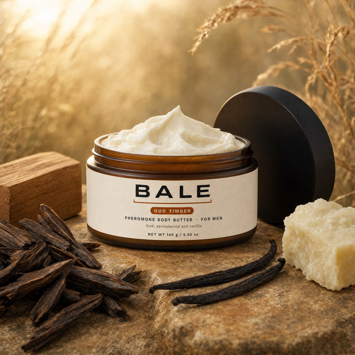 Oud Timber with its ingredients