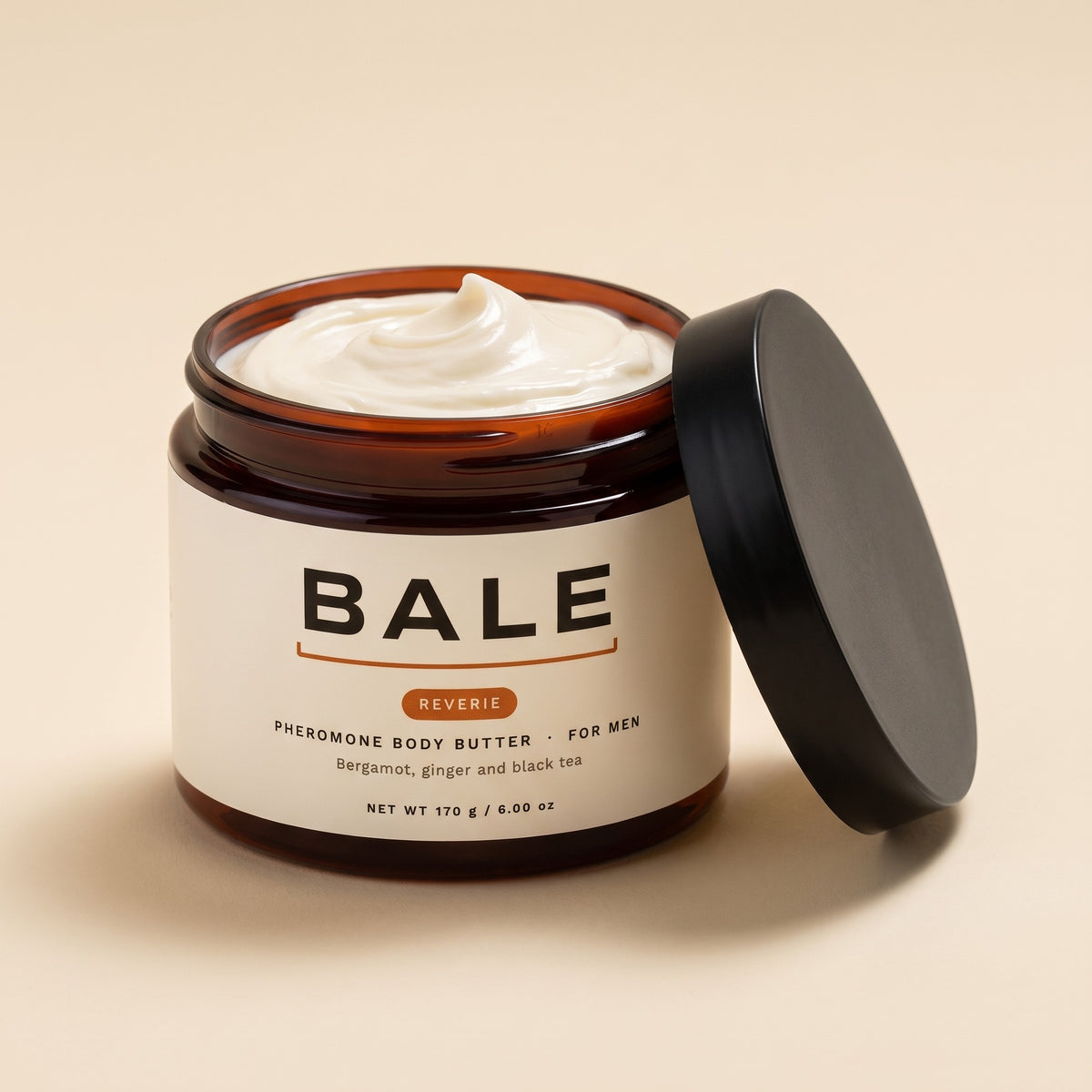 Reverie open jar of whipped body butter