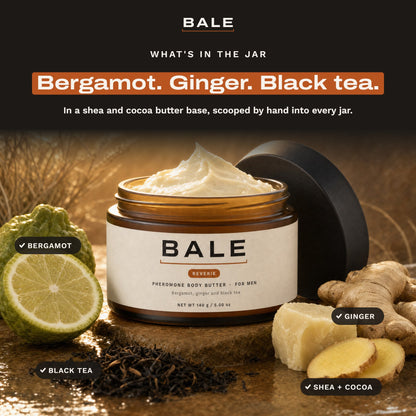 What's in the jar: Bergamot. Ginger. Black tea.