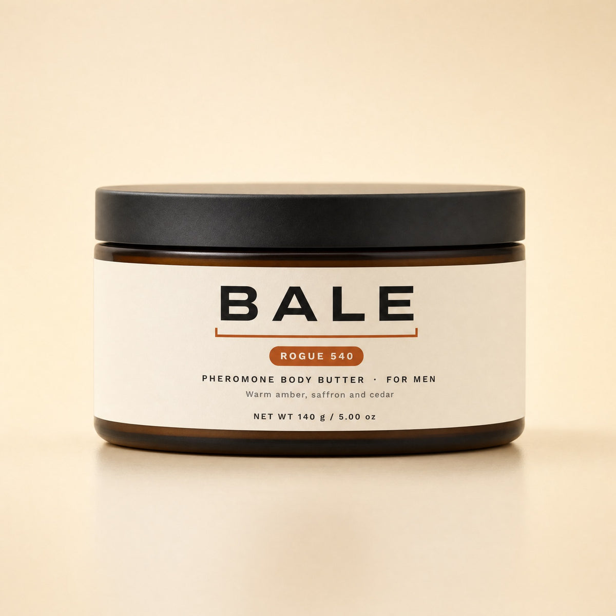 Rogue 540 pheromone body butter for men, 140 g jar