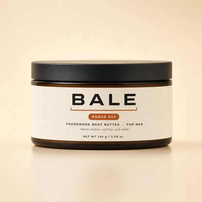 Rogue 540 pheromone body butter for men, 140 g jar