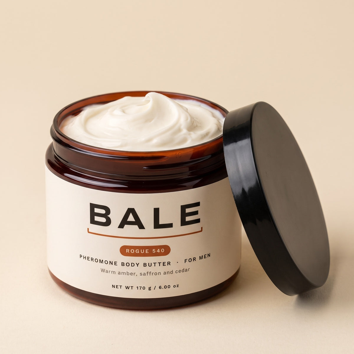 Rogue 540 open jar of whipped body butter